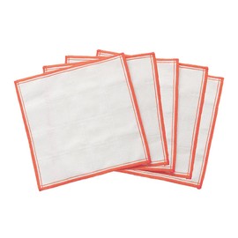 Eyedia Kaya Dish Towel, Set of 5, Mosquito Net Dish Towel, 11.8 inches (30 cm), Table Cloth, Kitchen Mosquito Net Fabric, Kaya Tea Towel That Does Not Need To Remove Glue, White