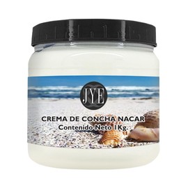 JYE Crema de Concha Nácar Natural, Hidratante, Aclarante, 1 Kilo