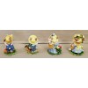 BRAND NEW - SET OF 4 - ARTMARK BUNNY RABBITS