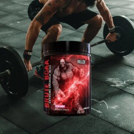 Suplemento con Aminoacidos Killer Labz Brute Bcaa 60 Servicios Sabor Algodón De Azúcar                                                                