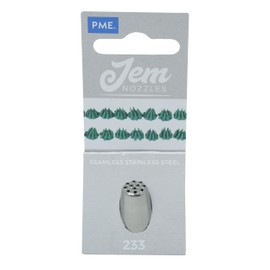 JEM Small Hair/Grass Multi-Opening Serrated Nozzle #233 (Carded)