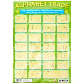 Sumbox Educational English Alphabet Trace Writing Wall Poster 2150