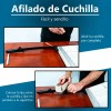 Guillotina Pisapapel Metal Rosa Cortador Papel Carta Tarjeta