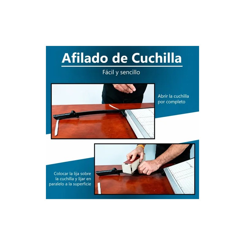 Guillotina Pisapapel Metal Rosa Cortador Papel Carta Tarjeta