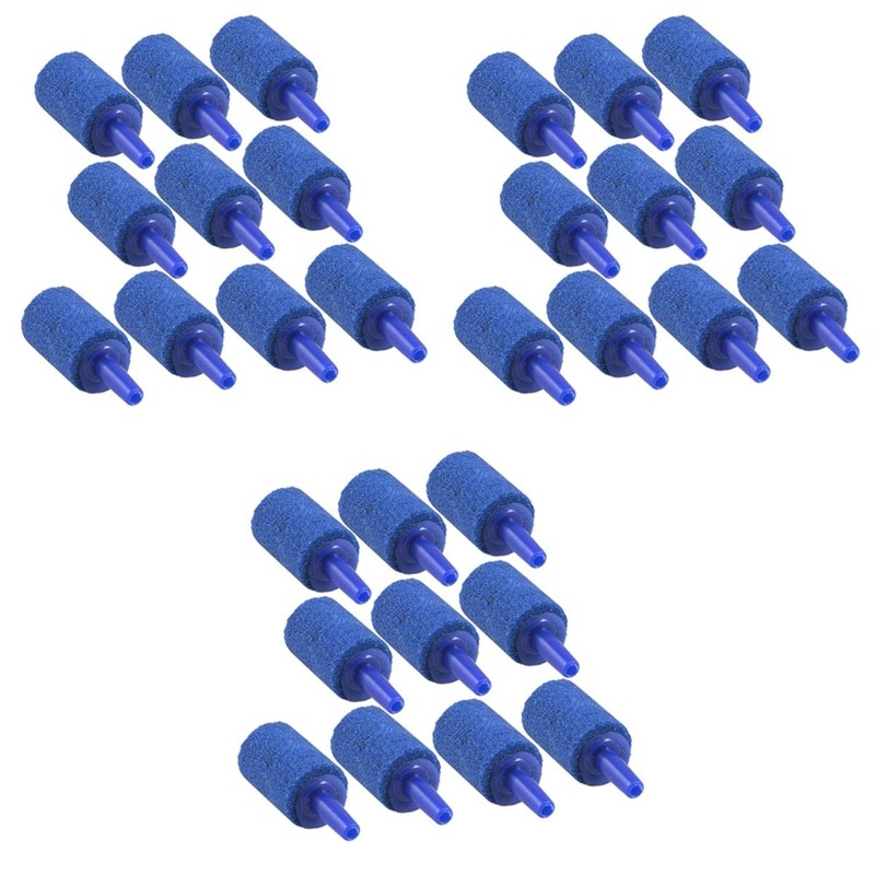 Mipcase 3sets Aquarium Air Pump Accessories Oxygen Stone for Fish