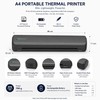 Portable A4 Thermal Printer for Travel & Work – Inkless