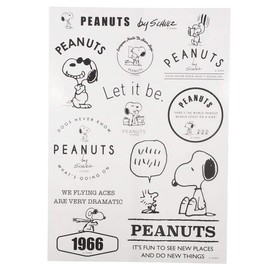 Snoopy [Decoration Sticker] Clear Decal Sticker/Peanuts