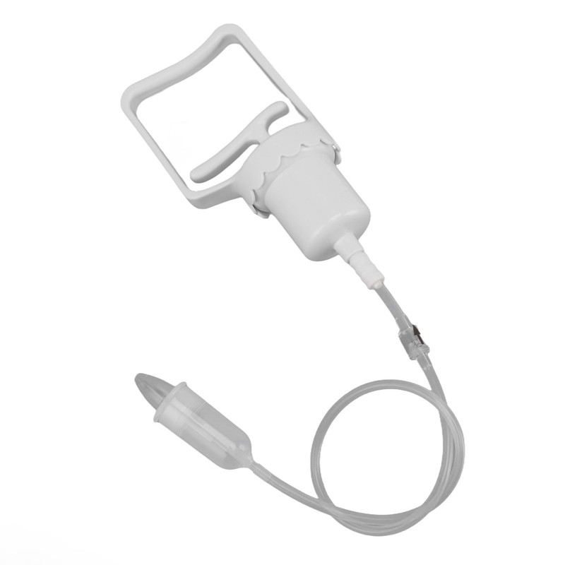 Baby Nose Aspirator Hand Puller Nose Sucker Manual Soft Silicone