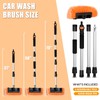 ARTIPOLY 72" Car Wash Brush with Long Handle, Flow-Thru Soft