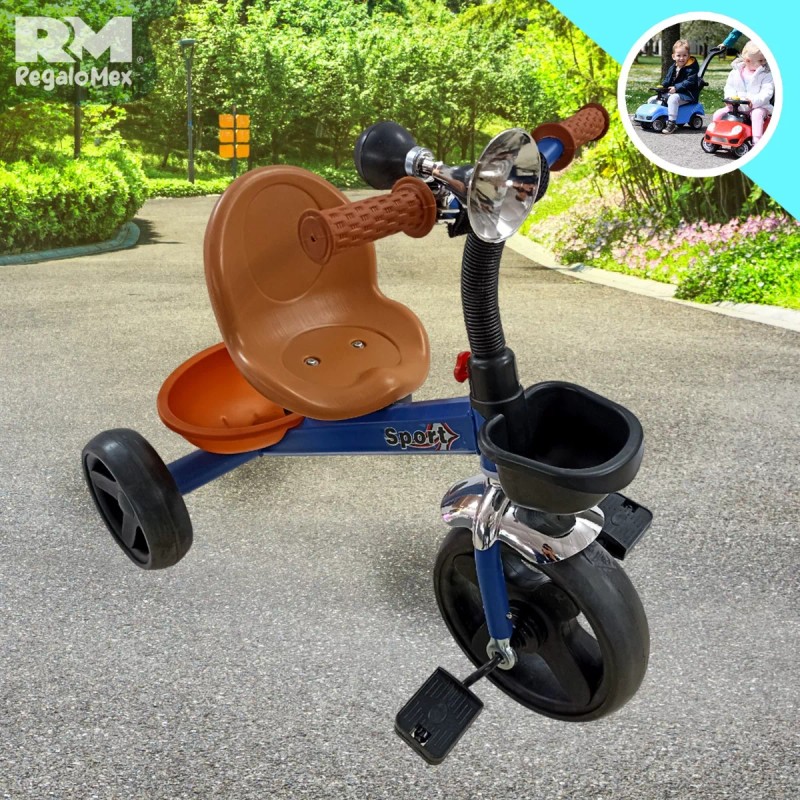 Rm Regalomex Triciclo Para Niños De 2-4 Años, Canastas Y