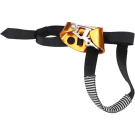Foot Ascender Riser with Alloy Steel Rivet for Climbing, Suitable for 8-13mm Rope and 100kg Load Capacity