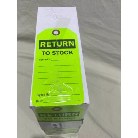 Return to Stock Tags