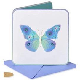 Papyrus Bold butterfly Birthday Card Greeting Card