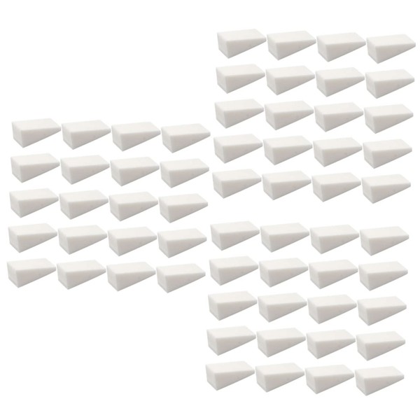 LALAFINA 3sets Professional Gradient Nails Makeup Sponges Face Powder Alicator