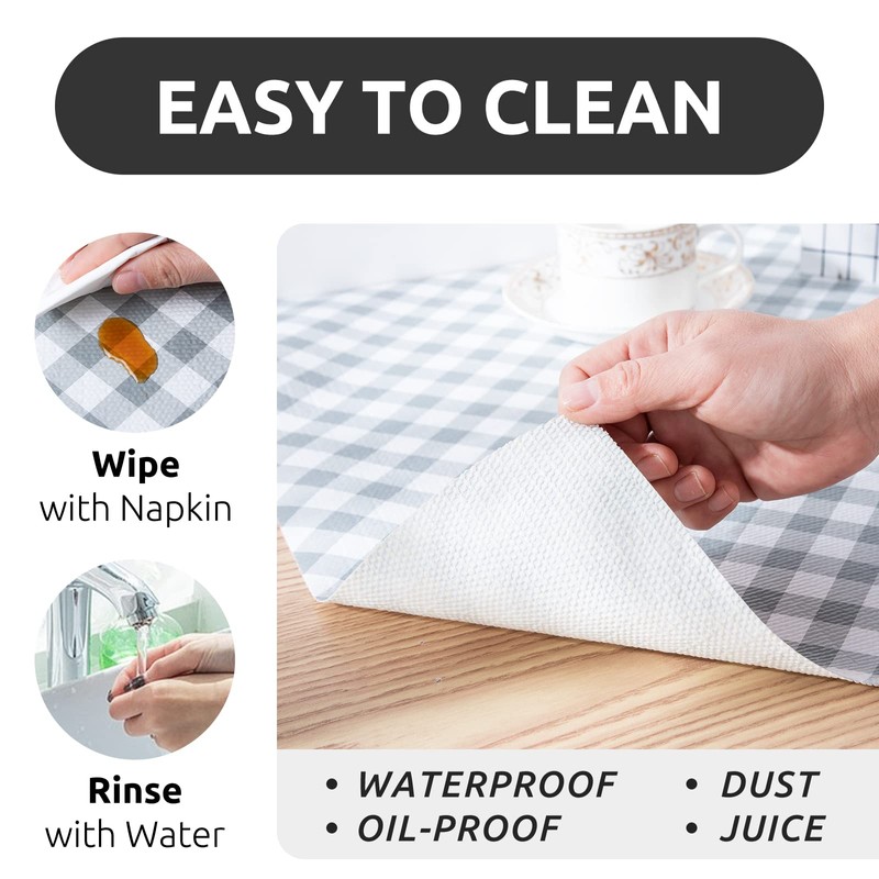 RAY STAR 12X120 Inch Shelf Liner for Kitchen Cabinets, Non-Adhesive