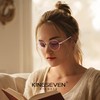 KINGSEVEN Blue Light Blocking Glasses Ultra-Light Frame Anti-Eye Fatigue UV