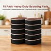 5 Pack Heavy‑Duty Magic Sponge Erasers, Dual‑Sided Scrub Sponges