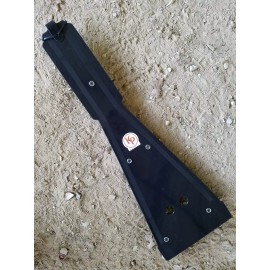 Kased Plates '04-'14 HONDA TRX450R 6MM BLACK Lifetime Warranty Poly Skid Plate