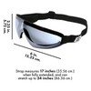 Birdz Eyewear Wing Sports Goggles w/Padded Frame Blue Lenses Great