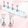Heclia Nagelhalter zum Lackieren von Nägeln 2 Sets Nagelständer für