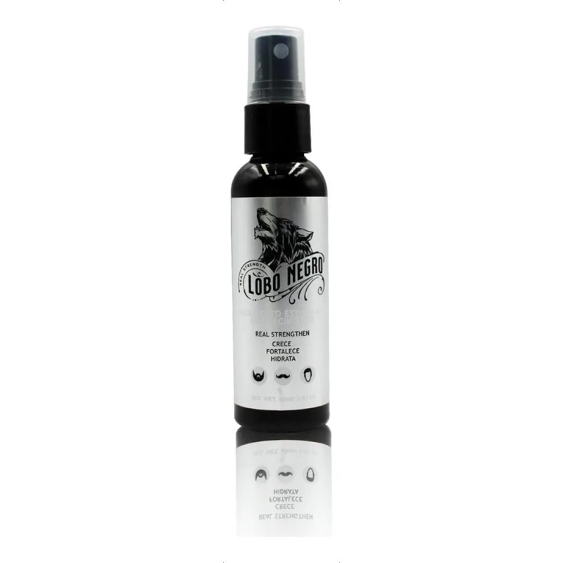 Tratamiento Crecimiento Cabello Y Barba 60 Ml - Lobo Negro