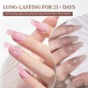 JODSONE 23PCS Gel Nail Polish Set 20 translucent Jelly Color