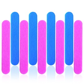 200 limas de uñas desechables profesionales de doble cara para manicura y pedicura (3.35 pulgadas)