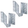 MOUNTAIN_ARK 2 Pack 45 Degree Joist Hanger Skewed Right for
