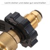 Mtsooning Propane Tank Adapter POL to QCC1 / Type1 Old