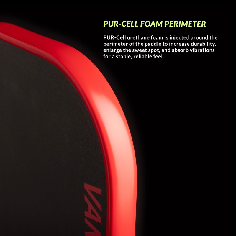 PIKKL VantagePro Carbon Fiber Pickleball Paddle (Pink, 14 mm)