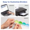 Avery Insertable Style Edge Plastic Dividers for 3 Ring Binders,