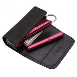 ZAKKA Case, Compatible with IQOS IQOS Idolma, Protective Case for IQOS ILUMA Cover, Shockproof, Fingerprint, Convenient to Carry, Stylish Cover, Chargeable Even When Worn (Black 1)