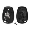 SESKEYS RN3B01 2-Button Key Case without Blade Compatible with Renault