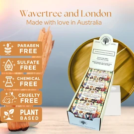 Wavertree & London Sandalwood & Patchouli Scented Natural Soap Bars (Pack of 8), 7oz Moisturizing French Triple Milled Soap Bars enriched with shea butter, Plant Based Safe for All Skin Types