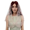 VELUTHERINE Chapel Veils Catholic Mass Mantilla - Champagne Wedding Bride