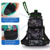 Hands-Free Camo Water Bottle Carrier Bag-Fits Owala FreeSip 24-30oz |