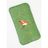 Justina Claire Double Spectacles Case in a Robin Design