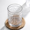 Bekith 6 Pack Drinking Glasses, 9.5 oz Romantic Water Glasses