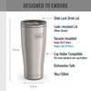 THERMOS ICON SERIES, vaso de acero inoxidable con bloqueo deslizante,