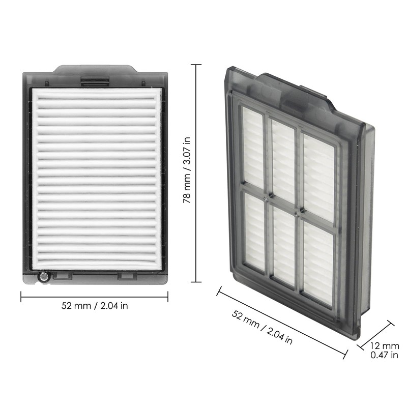 (8 Pack) Plus 505 Combo Replacement HEPA Filters Compatible with