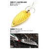 高輝度フラッシング スプーン 「Diamond Cicada ダイヤモンドシカーダ」（ ゴールド, 20g）［ ショアジギング ワラサ ヒラメ
