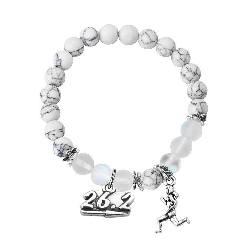 Runner Bracelet Marathon Running Gift Track Gift Marathon Runner Inspirational