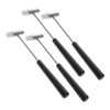 jojofuny 4pcs Metal Mini Multifunction Hammer Soft Hard Mallets for