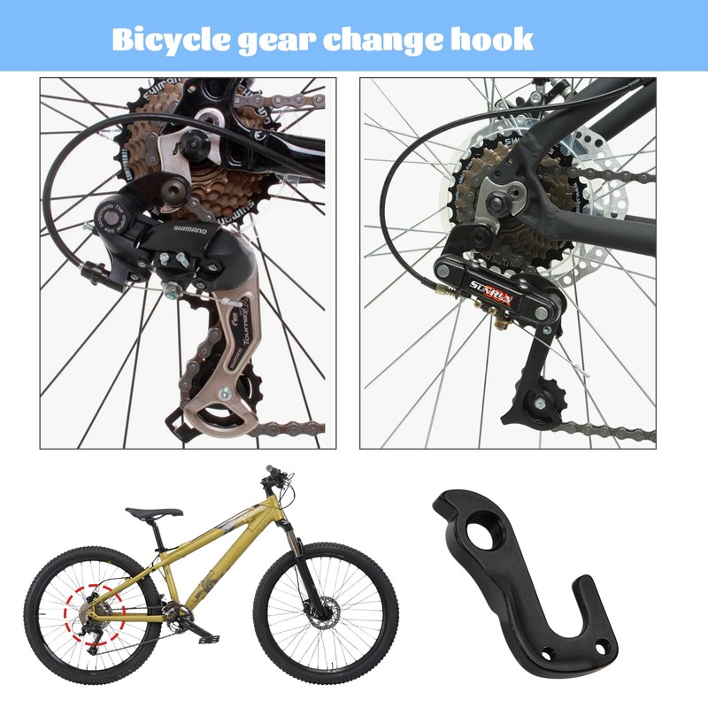 Bicycle Derailleur Hanger Mountain Bike Road Bike Gear Mount Compatible