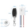 QIACHIP Light Switch and Mini Receiver Kit, 200ft RF Range,AC