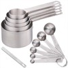 Hotsyang 18/8 Stainless Steel Measuring Cups and Spoons set 14