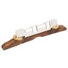 Archtop Guitar Bridge Rosewood Height Adjustable Guitar Bridge Replacement with