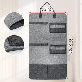 Xcdsxer Cat Teaser Toy Storage Hanging Bag, Wand Toy Holder and Cat Toy Organizer for Indoor Cats, Cat Toy Storage Box Ensuring Feline Safety and a Clutter-Free Home