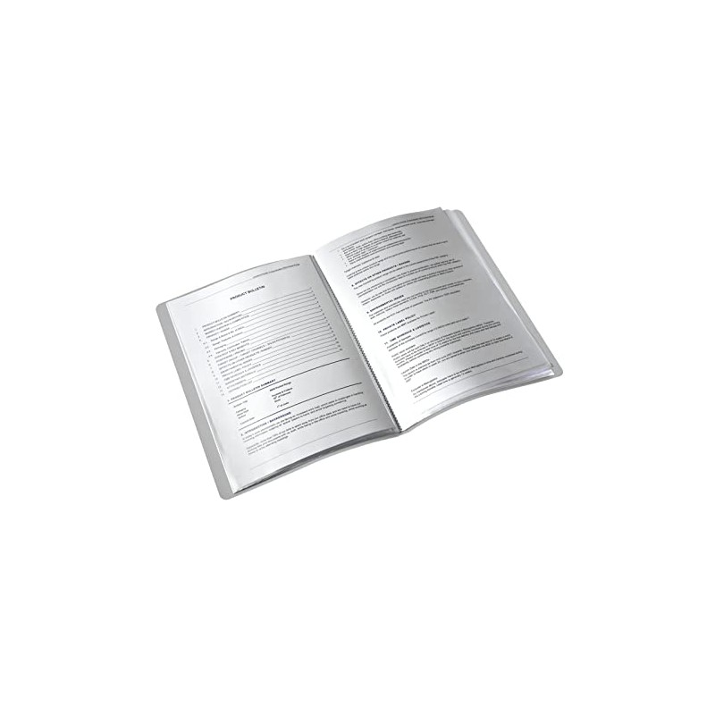 Leitz 39580099 A4 Display Book, 20 Pockets, 40 Sheet Capacity,