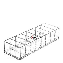 eS³kube 8 Slots ACRYLIC Compact Holder Powder Eye Shadow Blush Highlighters Makeup Organizer